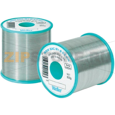 Припой бессвинцовый, Sn0.7Cu, 500 г, 0.8 мм Weller WSW SC L0 