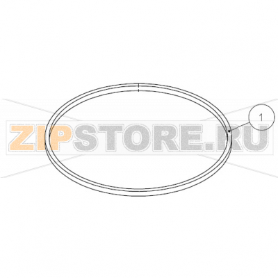 Distanziale paraolio LM 14/18/23 Evolution Imesa LM 23                                                 Distanziale paraolio LM 14/18/23 Evolution Imesa LM 23Запчасть на сборочном чертеже под номером: 1Название запчасти на итальянском языке: Distanziale paraolio LM 14/18/23 Evolution Imesa LM 23
