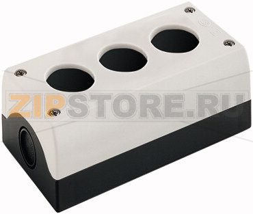 Корпус для поверхостного монтажа, 3 элемента Eaton M22-I3 