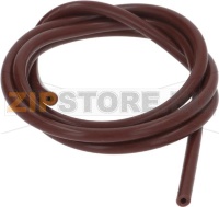 TUBE BROWN SILICONE ø 8x5 mm
