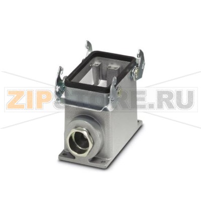 Приборный корпус Phoenix Contact HC-D 50-SMQ-81/M1PG29 крепление производится двумя защелками, высота 81 мм, с резьбовым соединением, 1x Pg29.Минимальный заказ: 10 шт.Упаковка: 10 шт.