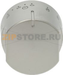 KNOB SILVER ø 41 mm 0-60&#039; 