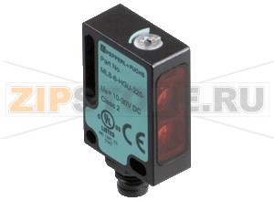 Диффузный датчик Convergent mode sensor ML8-8-HGU-220-RT/59/103/143 Pepperl+Fuchs Описание оборудованияConvergent mode sensor, 220 mm adjustable detection range, red light, dark on, PNP output, M8 plug