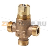 VXP45.10-0.4 - 3-ходовой седельный клапан, внешняя резьба, PN16, DN10, kvs 0,4 Siemens VXP45.10-0.4