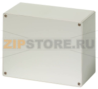 Плата передняя для BC, 2 mm, алюминий, прозрачно анодированный, IP 40 Bopla FA 1000