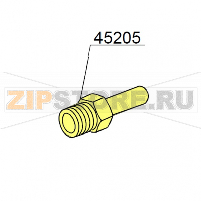 Brass pipe fitting DIHR HT 11 Brass pipe fitting DIHR HT 11Запчасть на деталировке под номером: 45205Название запчасти на английском языке: Brass pipe fitting DIHR HT 11