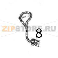 Ground chain 1-1/8 inch Zebra S600 Ground chain 1-1/8 inch Zebra S600Запчасть на деталировке под номером: 8