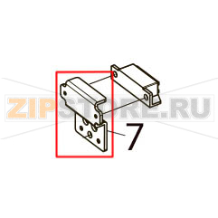 Magnet attachment plate Toshiba TEC B-SX5T-TS22-QM-R Magnet attachment plate Toshiba TEC B-SX5T-TS22-QM-RЗапчасть на деталировке под номером: 7