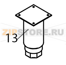 Adjustable leg Fagor ADE-120 Adjustable leg Fagor ADE-120Запчасть на деталировке под номером: 13Название запчасти Fagor на английском языке: Adjustable leg ADE-120.