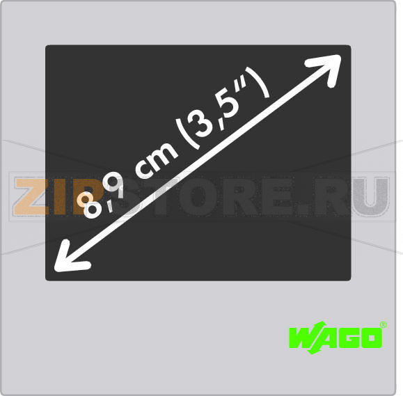 Панель управления; 8,9 см (3,5"); 320 x 240 пикселей; "Целевая" визуализация Wago 762-3035/000-001 В дополнение к среде выполнения HMI панель управления также имеет среду выполнения CoDeSys, и поэтому является полноценным устройством автоматизации. Она предоставляет конфигурируемые функции для управления и мониторинга и независимо выполняет задачи управления.Конфигурация программного обеспечения:Среда выполнения HMIСреда времени выполнения CoDeSysПрограммное обеспечение для конфигурирования панели...
