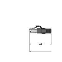 Кабель Ethernet Turck RJ45S-FKSDD-4414-10M