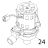 Wash pump Fagor ADE-120