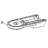 Lower gear case - empire red KitchenAid 5KPM50