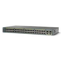 Коммутатор 48xFE (PoE), 2xGE, 2xSFP, LAN Base Cisco WS-C2960-48PST-L-M