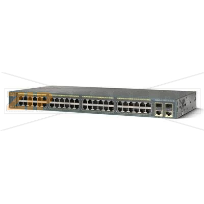 Коммутатор 48xFE (PoE), 2xGE, 2xSFP, LAN Base Cisco WS-C2960-48PST-L-M 