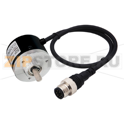 Энкодер инкрементальный с валом, 40 мм Autonics E40S6-300-3-V-24-C 