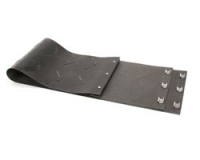 CINTURA IN SILICONE, NERO