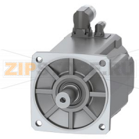 SIMOTICS S-1FK2 CT Серводвигатель М0 = 50 Нм; PN = 7,1 кВт при нн = 2000 оборотов в минуту (380-480); ПН = 4,55 кВт при нн = 1000 оборотов в минуту (200-240 В); Степень защиты IP65; Цилиндрический вал D38x80 мм; Абсолютный датчик 22-бит + 12-битный Многоо