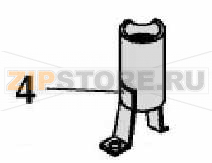 30T2720 - Over flow guide Angelo Po C165D 