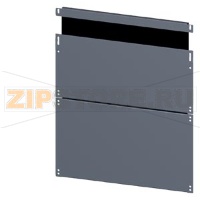 SIVACON, base, with cable gland, IP00, D: 800 mm, W: 600 mm, zinc-plated Siemens 8MF1068-2UB32-0