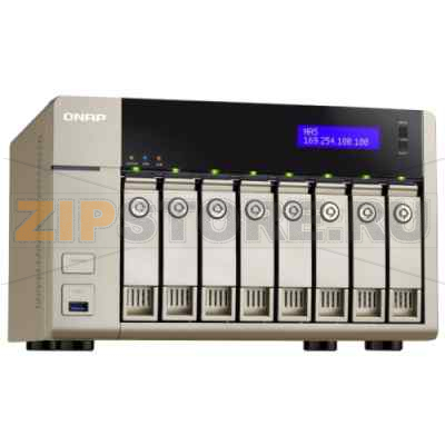Накопитель сетевой QNAP TVS-863-PLUS-16G 