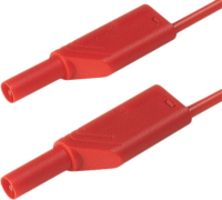 Провод испытательный 0.5 м, 16 A, 1000 В/AC/DC, красный Hirschmann 934168101