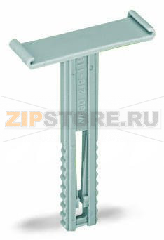 Держатель групповой маркировки; серые Wago 249-119 