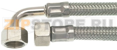 ВПУСКНОЙ ШЛАНГ ИЗ НЕРЖ.СТАЛИ Ø 3/8&quot;F-1/2&quot;F 685 ММ 