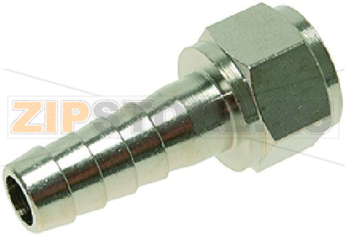 ШТУЦЕР ДЛЯ ШЛАНГА  Ø 1/8"F - Ø 6 MM 