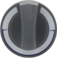 KNOB GREY ø 60 mm 1-0-1
