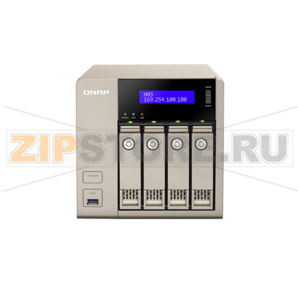 Накопитель сетевой QNAP TVS-463 