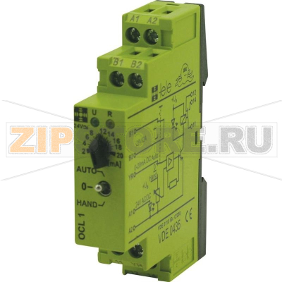 Модуль реле, интерфейсный, 24 В/AC/DC, 5 А, OCL1, 1 шт Tele 170017 