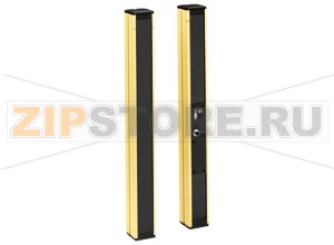 Интерфейсный модуль безопасности Safety light grid with integrated control unit SLPC30-2/31 Pepperl+Fuchs System componentsEmitterSLP30-2-TReceiverSLPC30-2-R/31General specificationsEffective detection range6 ... 30 mLight sourceLEDLight typemodulated visible red lightSafety type according to IEC/EN 614964MarkingCETarget sizestatic: 32 mmdynamic: 50 mm (at v = 1.6 m/s of the obstacle)Beam spacing500 mmNumber of beams2Operating modeStart/restart disable, relay monitor,Angle of divergence< 5  °Functional safety related parametersSafety Integrity Level (SIL)SIL 3Performance level (PL)PL eCategoryCat. 4Mission Time (TM)20 aPFHd3.54 E-9B10dsee instruction manualsIndicators/operating meansDiagnostics indicator7-segment displayFunction indicatorLED red: per receiver channeloff: interruptionflashes: receivercontinuously on: reception with sufficient stability controlon the front plate: LED red: OSSD offLED green: OSSD onPre-fault indicatorLED red next to receiver flashesElectrical specificationsOperating voltage24 V DC   -15%   / +25% ,  galvanically isolatedInputFunction inputRelay monitor, start releaseOutputSafety output2 relay outputs, force-guided NO-contactSignal output1 PNP each, max. 300 mA for start readiness, OSSD on, OSSD offSwitching voltage20 ... 60 V DC, 12 ... 25 V AC rmsSwitching current0.01 ... 2 AMechanical specificationsDegree of protectionIP65ConnectionM16 cable gland ,terminal compartment with cage-terminals, M12-connector for emitter