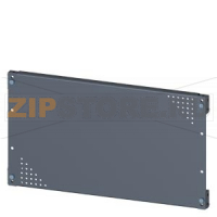 SIVACON, mounting plate, mounting with bracket, perforated, H: 300 mm, W: 600 mm, zinc-plated Siemens 8MF1360-2AM12-0