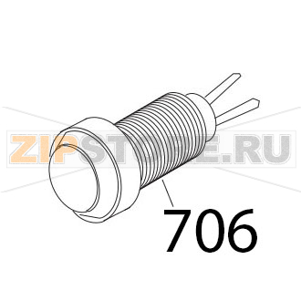 Spia unificata 220-380 V Sirman Palladio 300 Spia unificata 220-380 V Sirman Palladio 300Запчасть на деталировке под номером: 706