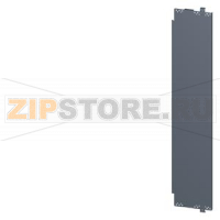 SIVACON, Mounting plate, for Cabinet side T: 500 mm, H: 1800 mm, zinc-plated Siemens 8MF1805-2AK03-0