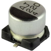 Конденсатор 22 мкФ, SMD, 6.3 В, 4х5.4 мм, 1 шт Yageo CB006M0022RSB-0405