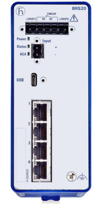 Коммутатор управляемый, 4 порта Hirschmann BRS20-04009999-TTCY99HHSESXX.X.XX 