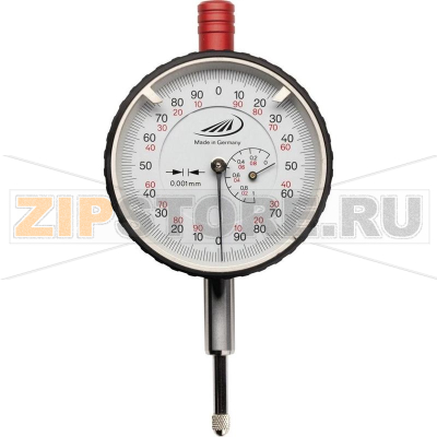 Толщинометр с противоударной защитой, 1 мм с шагом 0.001 м Helios Preisser 0705107 