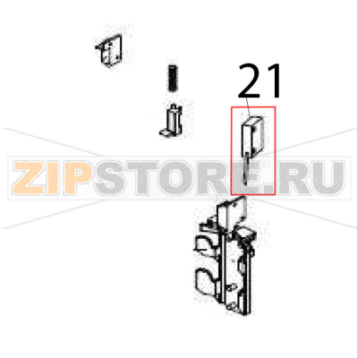 Microswitch with long bar Vema FL 2005 Microswitch with long bar Vema FL 2005Запчасть на деталировке под номером: 21