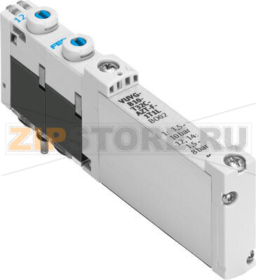 Распределитель с электроуправлением Festo VUVG-B10-P53C-ZT-F-1T1L 