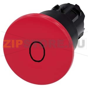 АКТУАТОР ГРИБОВИДНОЙ КНОПКИ, 22MM, КРУГЛ., ПЛАСТИК, КНОПКА КРАСНАЯ, МАРКИРОВКА: "O", 40MM, С ФИКСАЦИЕЙ, ДЕБЛОКИРОВКА ВЫТЯГИВАНИЕМ Siemens 3SU1000-1BA20-0AD0 