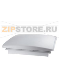 Roof outlet filter, Extract: W: 223 mm, H: 223 mm, RAL 7035, IP54, Siemens 8MR6400-5VE45