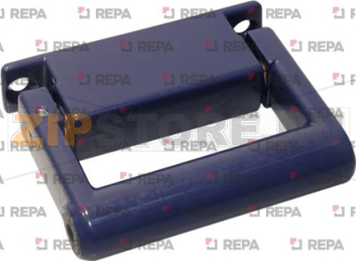POIGNEE DE PORTE BLEUE 