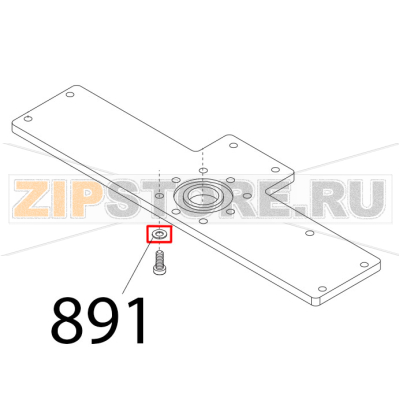 Rondella f. larga DIN9021, D6x18 Sirman Palladio 350 Automec Rondella f. larga DIN9021, D6x18 Sirman Palladio 350 AutomecЗапчасть на деталировке под номером: 891