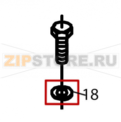 Arandela plana A-6 Fagor ECO-160 Arandela plana A-6 Fagor ECO-160Запчасть на деталировке под номером: 18Название запчасти Fagor на английском языке: Arandela plana A-6 ECO-160.