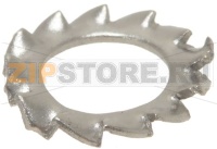 EXTERNAL TOOTHED WASHER M6