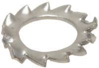 EXTERNAL TOOTHED WASHER M6
