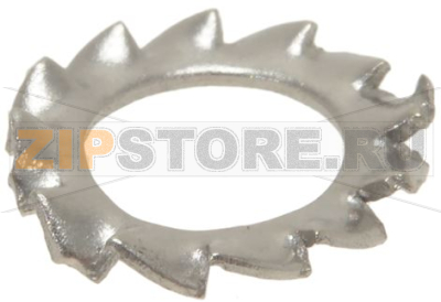 EXTERNAL TOOTHED WASHER M6 