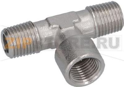 T-FITTING ø 1/4M-1/4F-1/4M NICKEL 